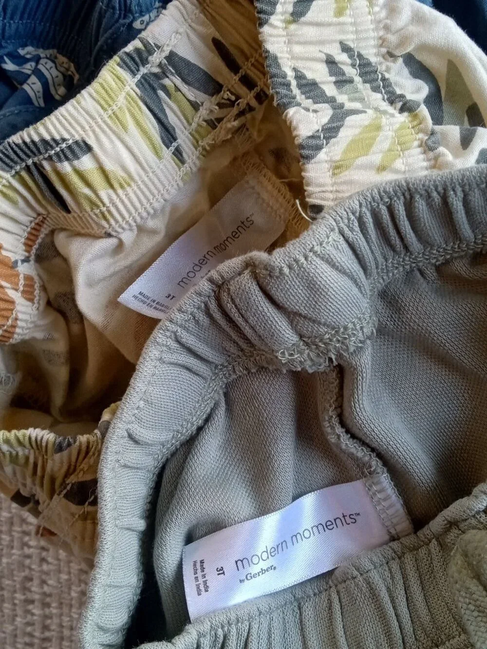 Modern Moments Matching Short Sets, Bundle of 3, Size 3T